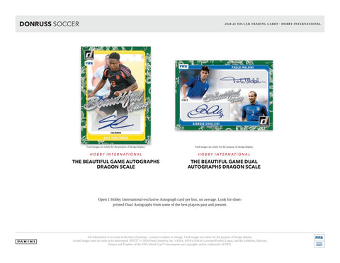 2024/25 Panini Donruss Soccer International Hobby