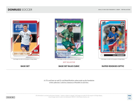 2024/25 Panini Donruss Soccer 6-Pack Blaster (Blue Cubic Parallels!)