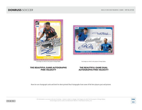 2024/25 Panini Donruss Soccer 6-Pack Blaster (Blue Cubic Parallels!)