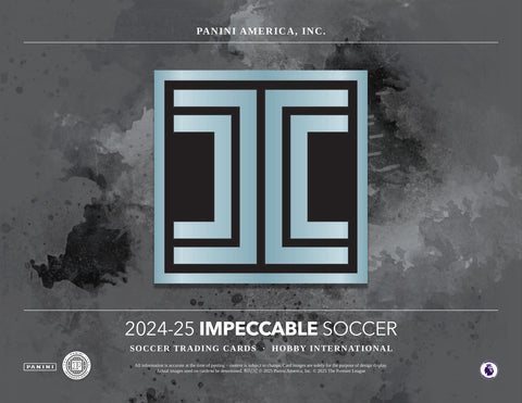 2024/25 Panini Impeccable Premier League EPL Soccer International Hobby