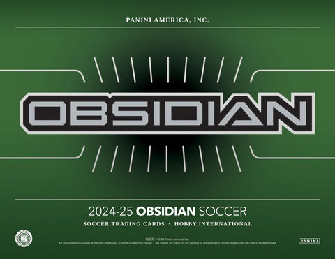 2024/25 Panini Obsidian International Soccer Hobby