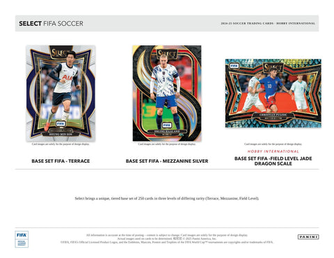 2024/25 Panini Select FIFA Soccer International Hobby