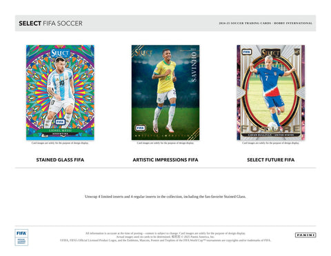 2024/25 Panini Select FIFA Soccer International Hobby