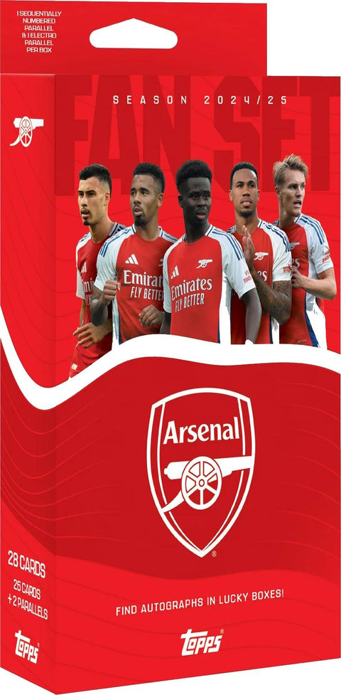 2024/25 Topps Arsenal Soccer Fan Set