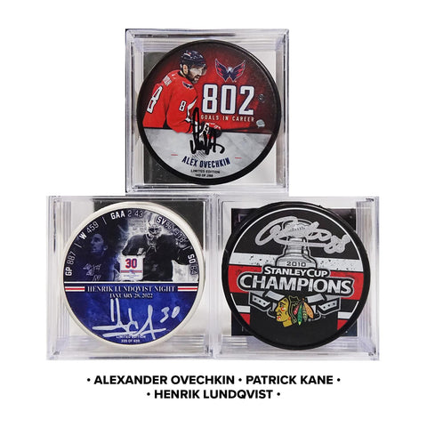 2024/25 Hit Parade Autographed Hockey Puck Series 5 Hobby Box - FROZEN DOZEN Edition