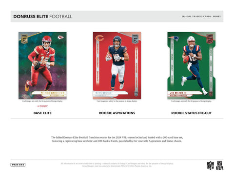 2024 Panini Donruss Elite Football Hobby Box