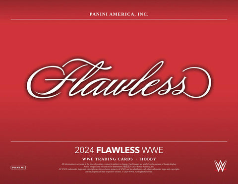 2024 Panini Flawless WWE Wrestling Hobby