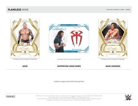 2024 Panini Flawless WWE Wrestling Hobby