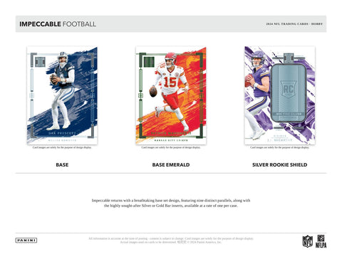 2024 Panini Impeccable Football Hobby