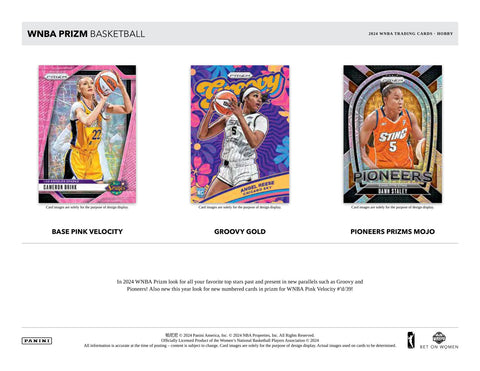 2024 Panini Prizm WNBA Basketball Hobby