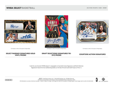 2024 Panini Select WNBA Basketball Hobby