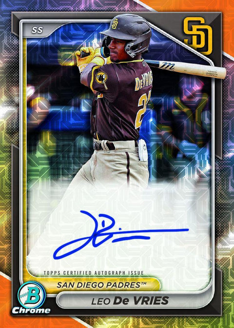 2024 Bowman Chrome Baseball Mega