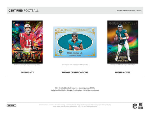 2024 Panini Certified Football Hobby