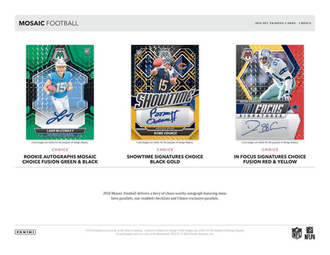 2024 Panini Mosaic Football Choice