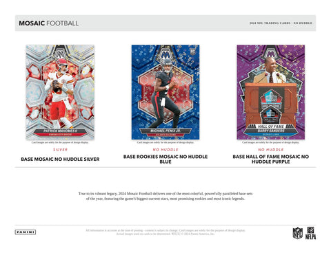 2024 Panini Mosaic No Huddle Football Box