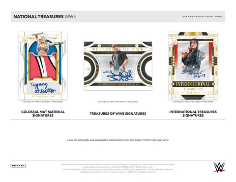 2024 Panini National Treasures WWE Wrestling Hobby