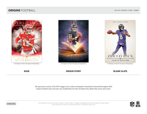 2024 Panini Origins Football Hobby