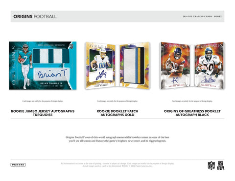 2024 Panini Origins Football Hobby