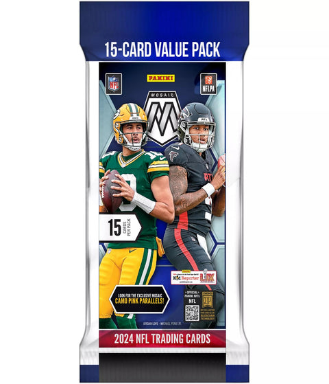 2024 Panini Mosaic Football Jumbo Value 12-Pack