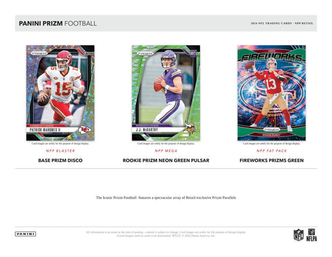 2024 Panini Prizm Football 6-Pack Blaster (Lazer Prizms!)