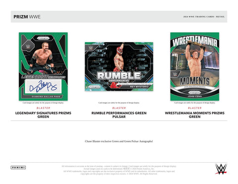 2024 Panini Prizm WWE Wrestling 6-Pack Blaster