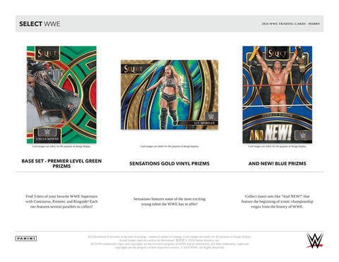 2024 Panini Select WWE Wrestling Hobby