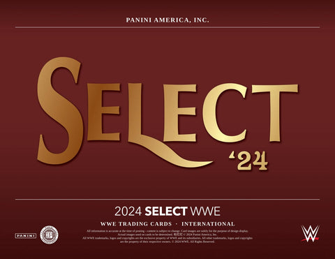 2024 Panini Select WWE Wrestling International Hobby