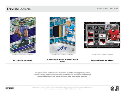 2024 Panini Spectra Football Hobby