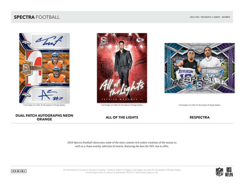 2024 Panini Spectra Football Hobby