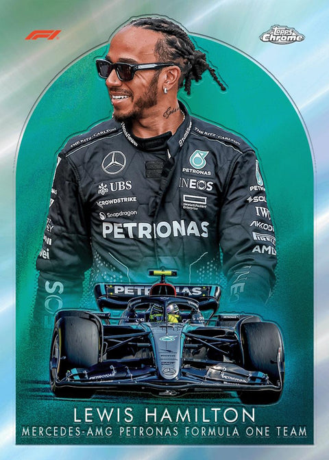 2024 Topps Chrome F1 Formula 1 Qualifying Lap Hobby