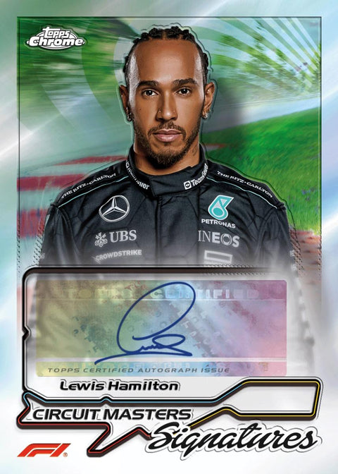 2024 Topps Chrome F1 Formula 1 Qualifying Lap Hobby