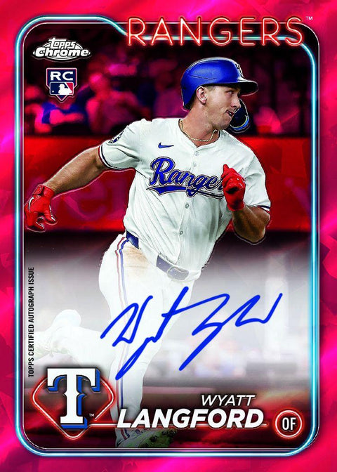 2024 Topps Chrome Update Series Sapphire Edition Baseball
