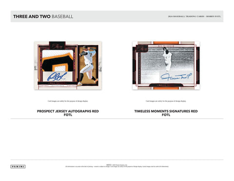 2024 Panini Three and Two Baseball Hobby