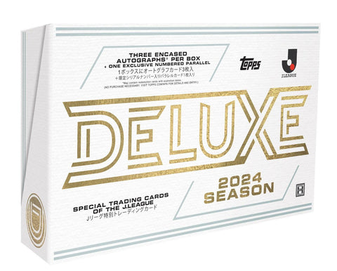 2024 Topps J League Deluxe Soccer Hobby