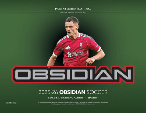 2025/26 Panini Obsidian Soccer Hobby