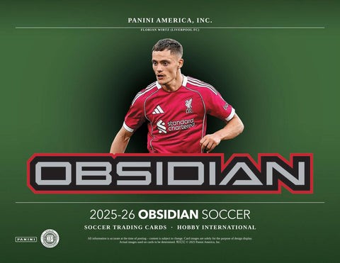 2025/26 Panini Obsidian Soccer Hobby International