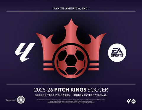 2025/26 Panini Pitch Kings Soccer Hobby International