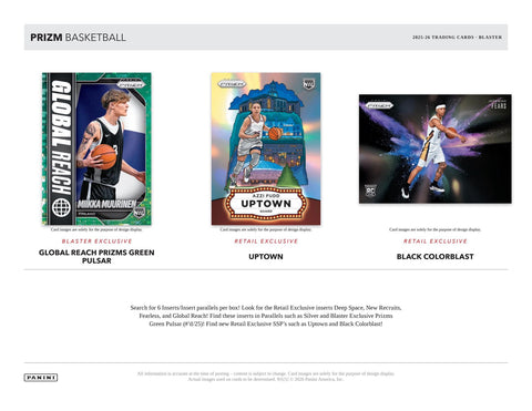 2025/26 Panini Prizm Basketball Blaster
