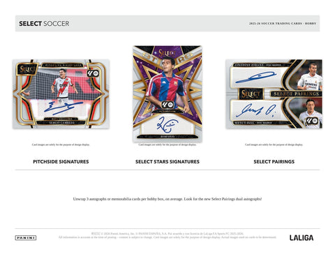 2025/26 Panini Select La Liga Soccer Hobby