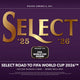 2025/26 Panini Select Road to FIFA World Cup Soccer Mega Hobby