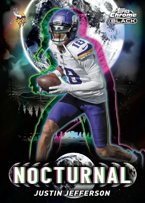 2025 Topps Chrome Black Football Hobby (Presell)