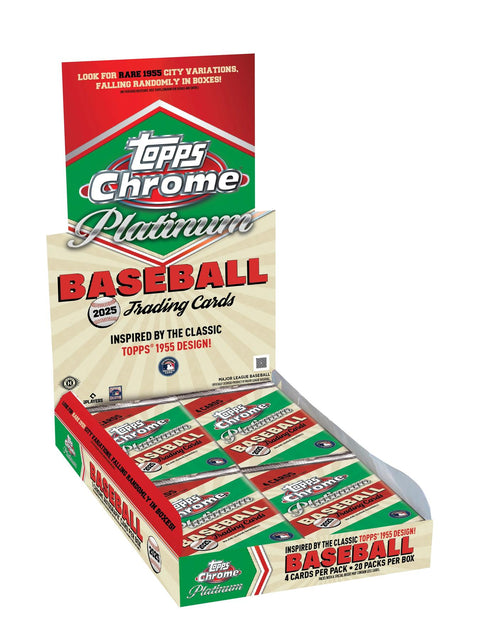 2025 Topps Chrome Platinum '55 Baseball Hobby (Presell)