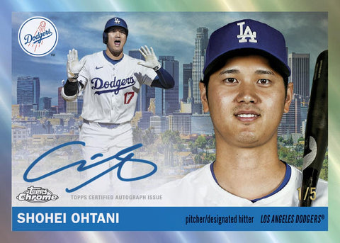 2025 Topps Chrome Platinum '55 Baseball Hobby (Presell)