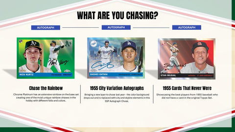 2025 Topps Chrome Platinum '55 Baseball Blaster