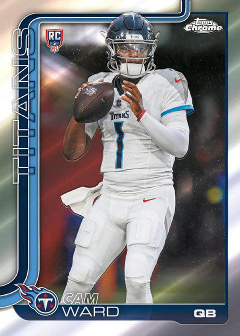 2025 Topps Chrome Football Hanger