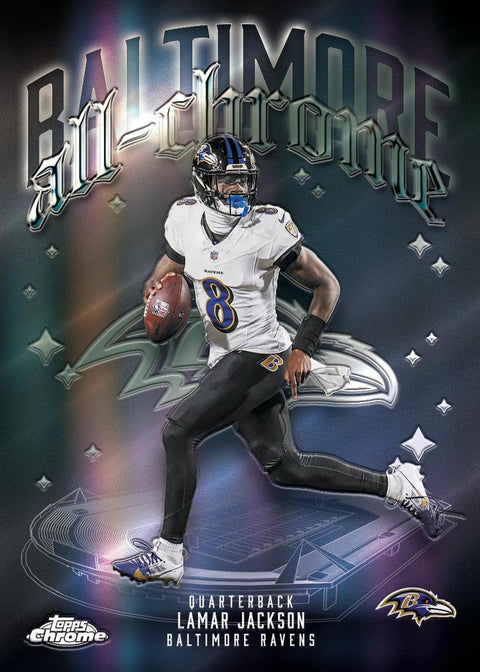 2025 Topps Chrome Football Hanger