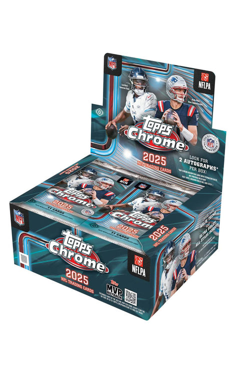 2025 Topps Chrome Football Hobby Jumbo