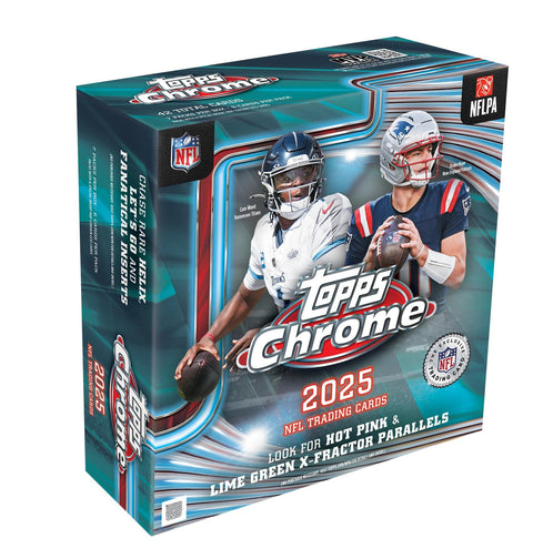 2025 Topps Chrome Football Mega