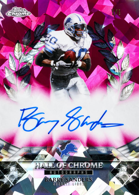 2025 Topps Chrome Football Sapphire Edition