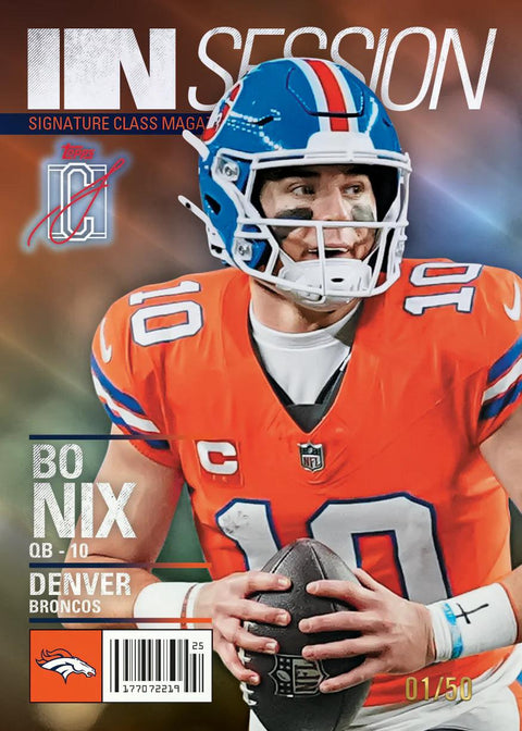 2025 Topps Signature Class Football Hobby Jumbo